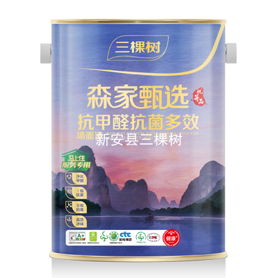 三棵树国色艺术漆内外墙漆工程漆家装漆抗甲醛漆